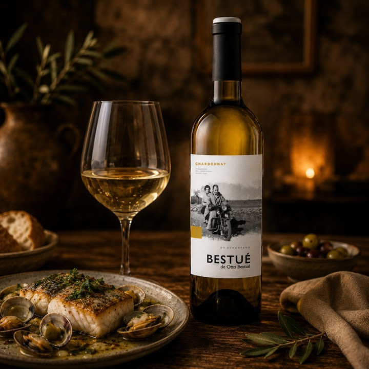 bestué blanco maridaje con pescado