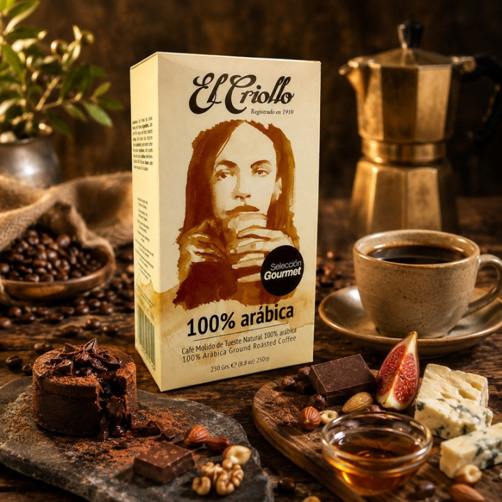 Café arábica 100% maridaje