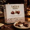 corazones tres chocolates platito
