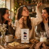 Choco blanco cremoso social