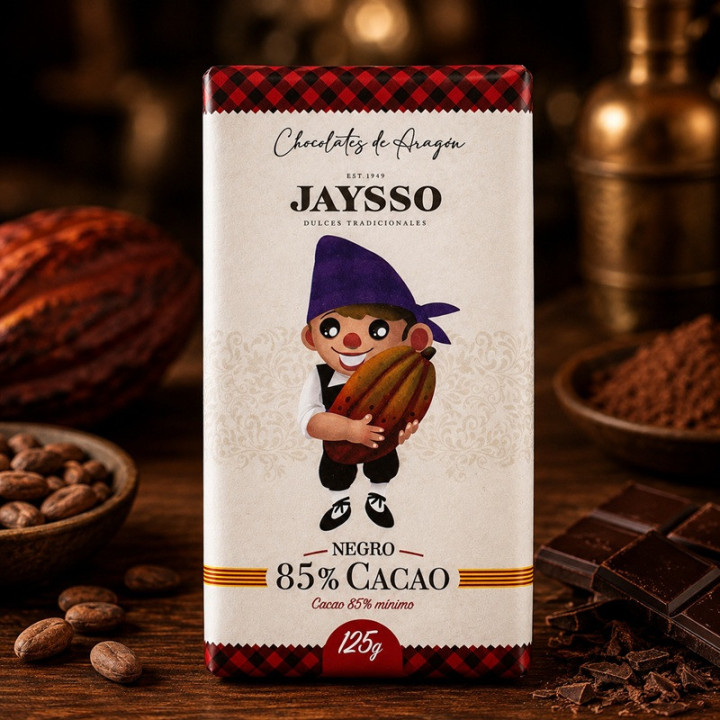 Chocolate Negro 85% 125 g | Intenso y Puro