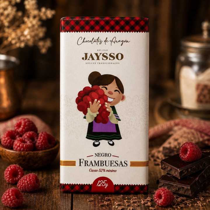 Chocolate Negro con Frambuesas hover