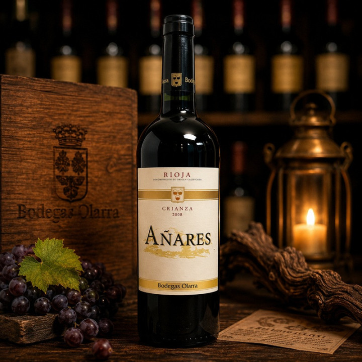 Añares Crianza 2008 portada