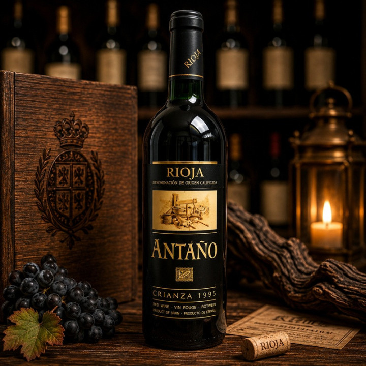 Antaño crianza 95 portada