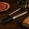 Set Jamonero Arcos con Cuchillo y Chaira hoveer