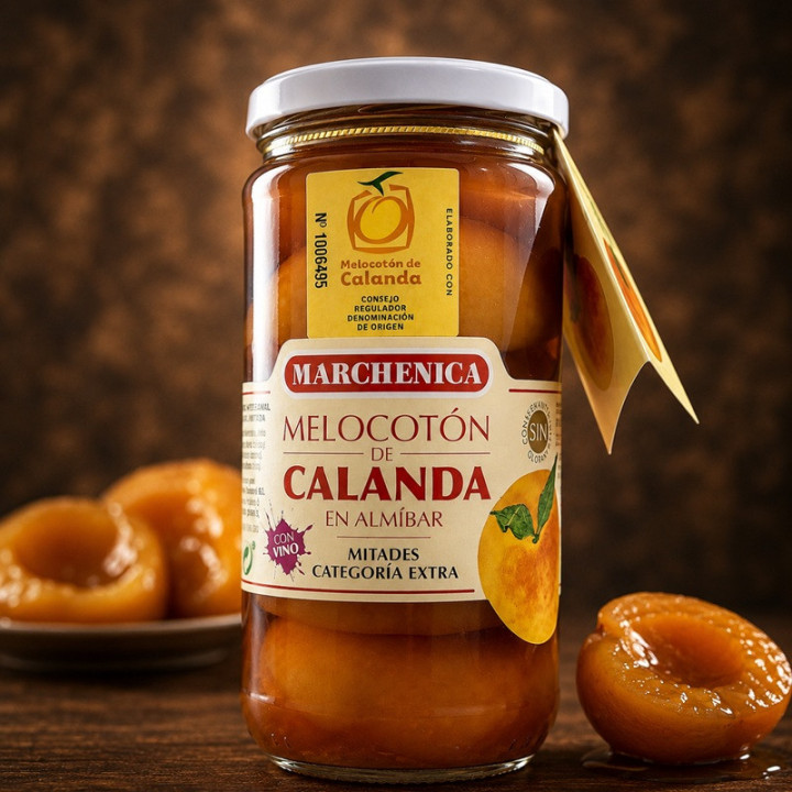 Melocotón de Calanda con Vino hover