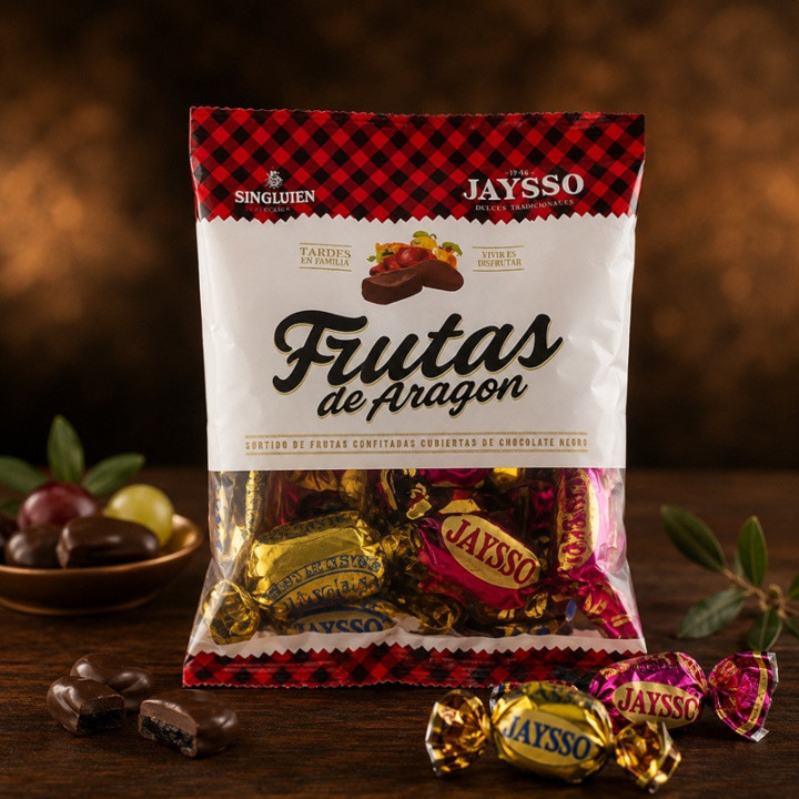 Frutas de Aragón con Chocolate 200g hover