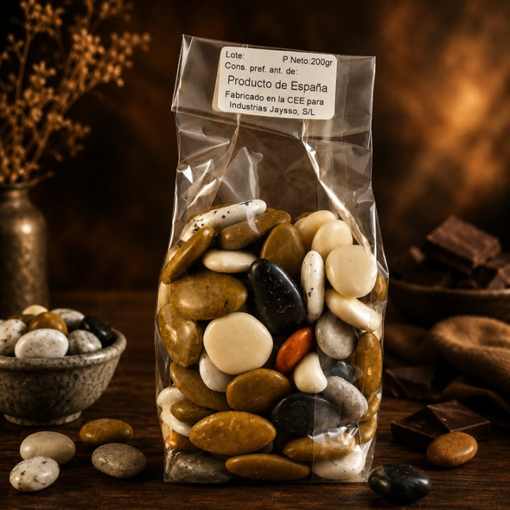 Piedras de Río caramelos hover