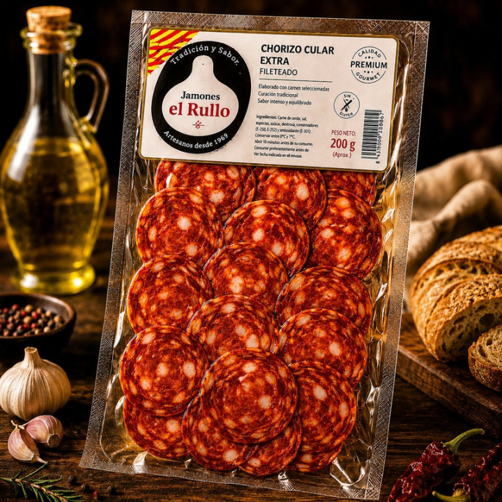 Chorizo cular fileteado hover