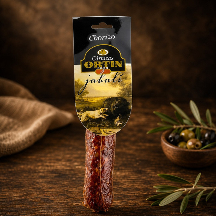 Chorizo de jabalí gourmet