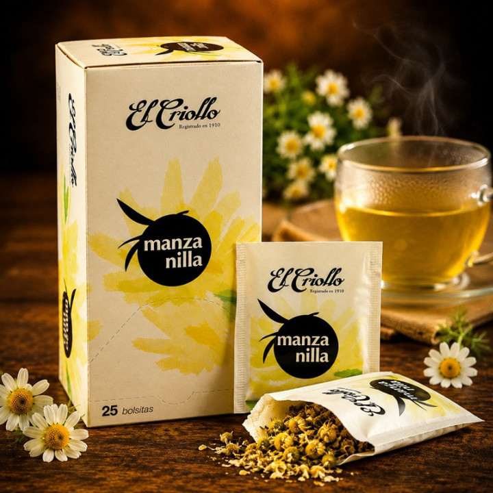 Infusión de manzanilla natural hover