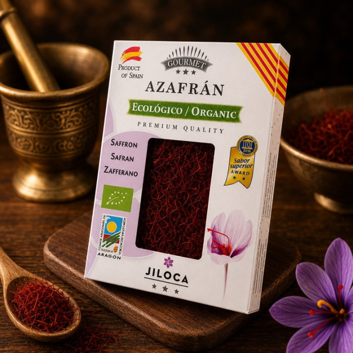 Estuche premium 1gr azafrán ecológico