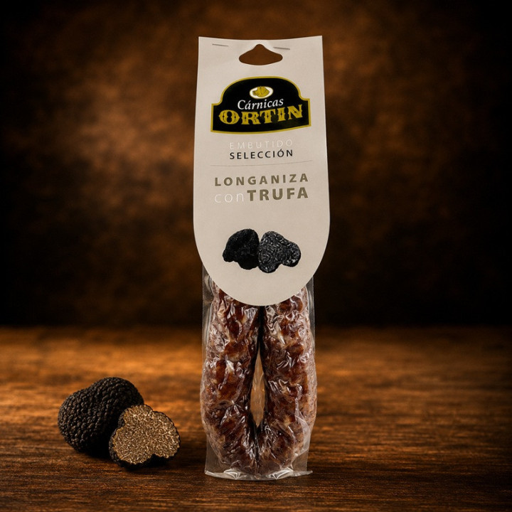 Longaniza con trufa Ortín