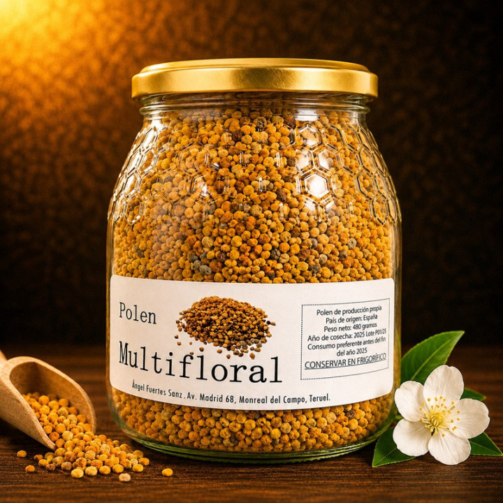 Polen multifloral natural artesano 480 g hover