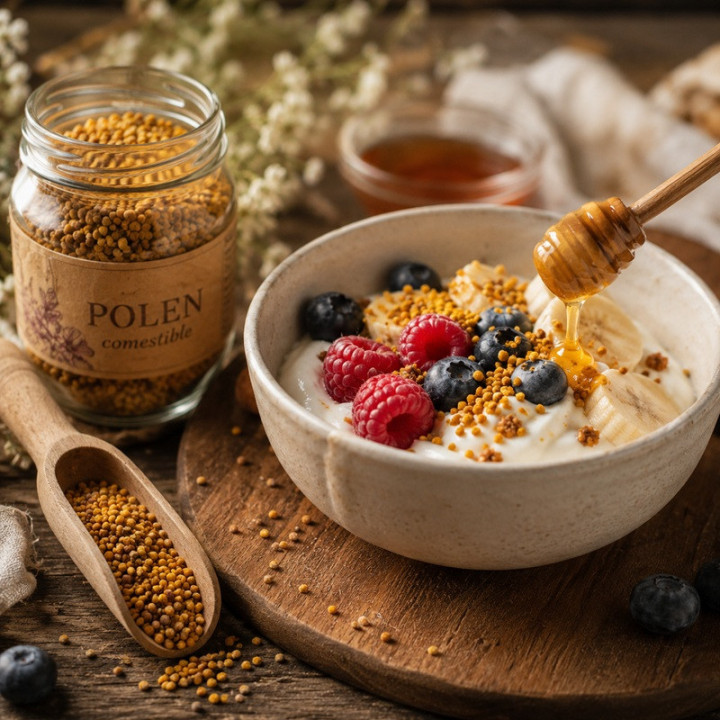 Polen multifloral natural artesano 480 g  maridaje