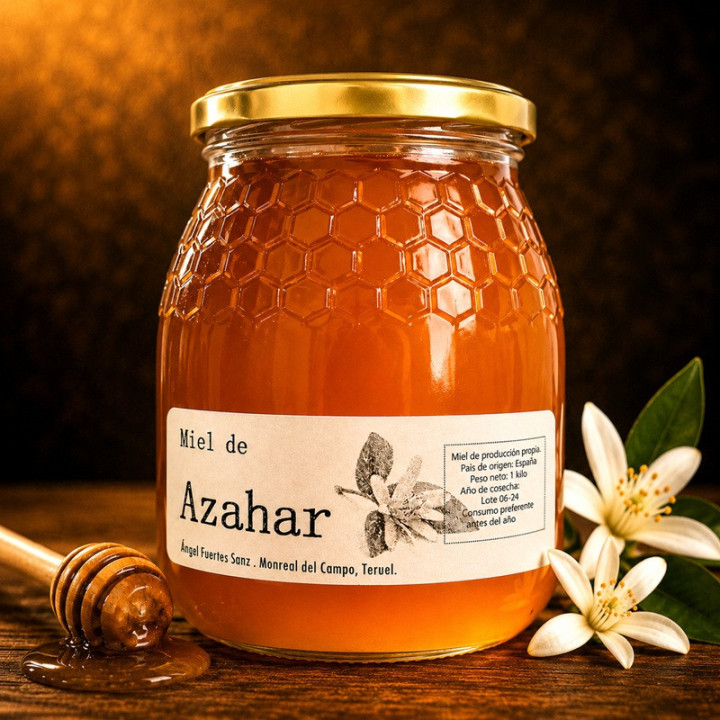 Miel de azahar artesana 1 kg hover