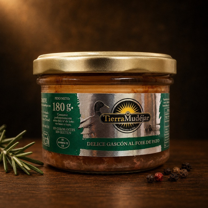 Delice Gascon al foie de pato 180 g