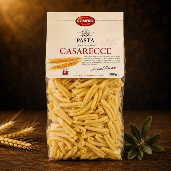 Pasta casarecce al bronce gourmet