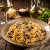 Tagliatelle al bronce gourmet maridaje