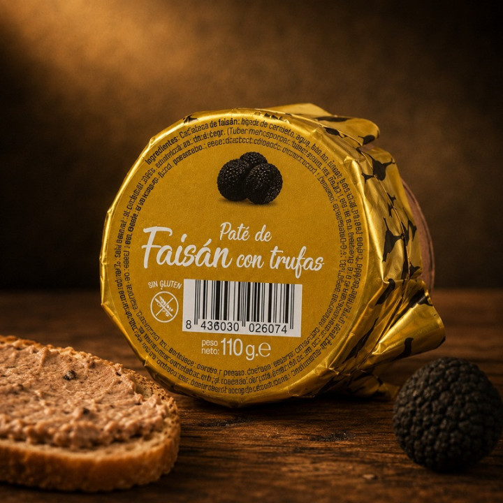 Paté de faisán con trufa gourmet