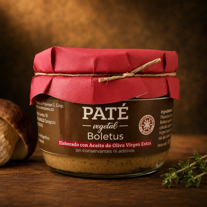Paté de boletus gourmet