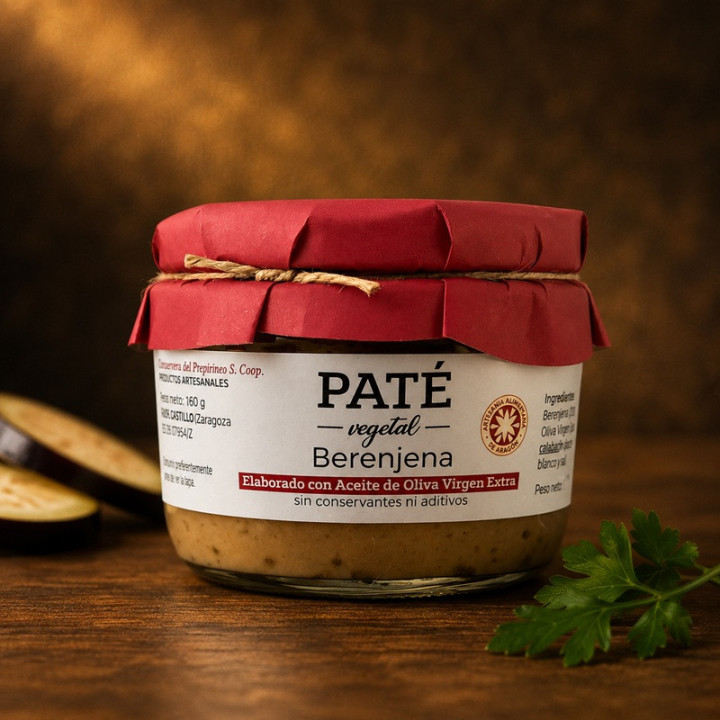 Paté de berenjena gourmet