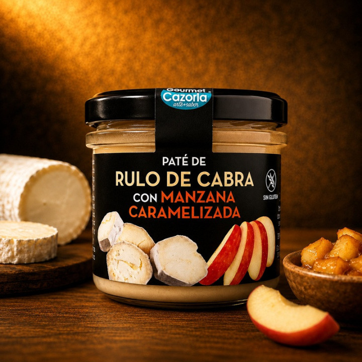 Paté de rulo de cabra con manzana caramelizada hover