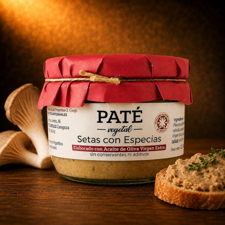 Paté de setas gourmet hover