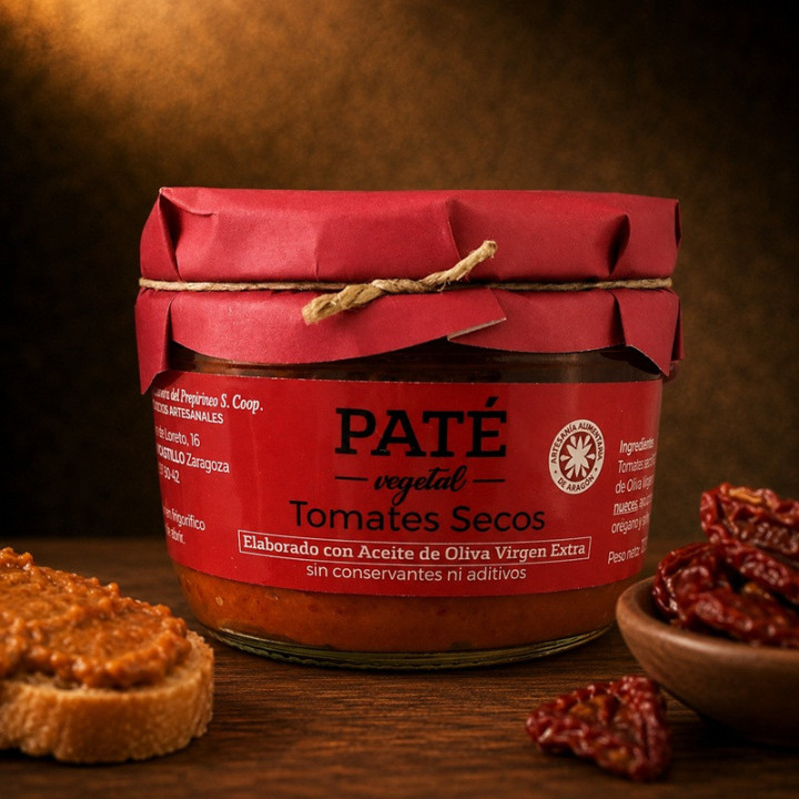 Paté de tomates secos gourmet