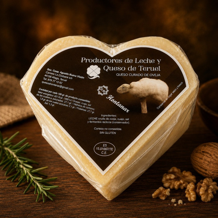 Queso curado de Teruel 350 g