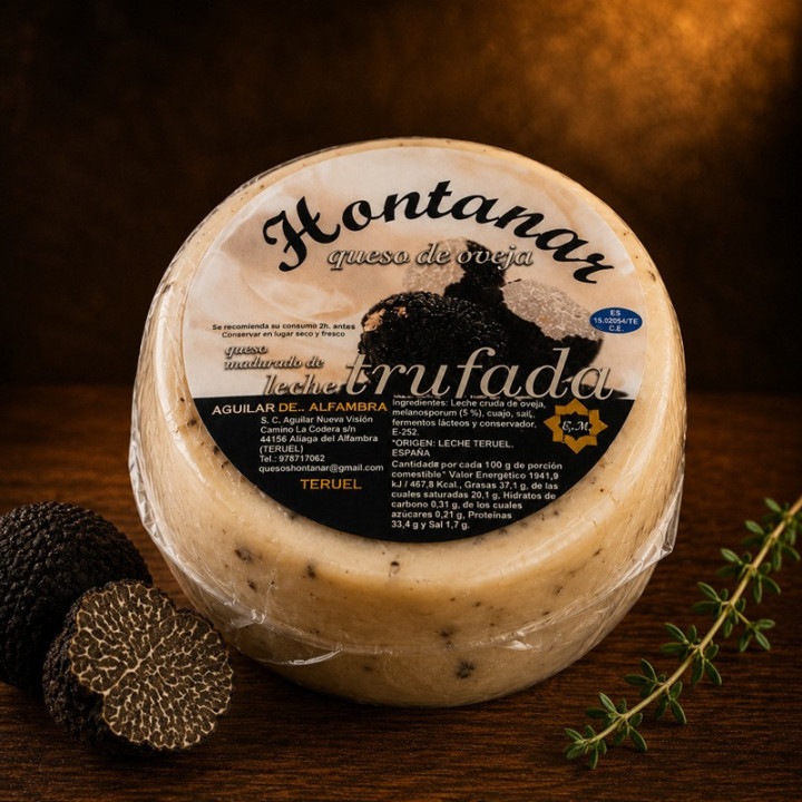 Queso trufado de oveja 450 g
