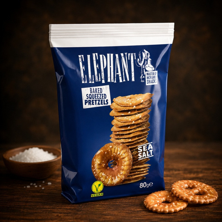 Galletitas Saladas Finas Elephant 80 g